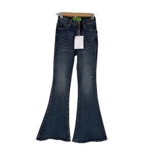 Sandrine‎ Rose The Virgin Label Womens Flare Jeans 24 Bell Bottoms 70s Hippie